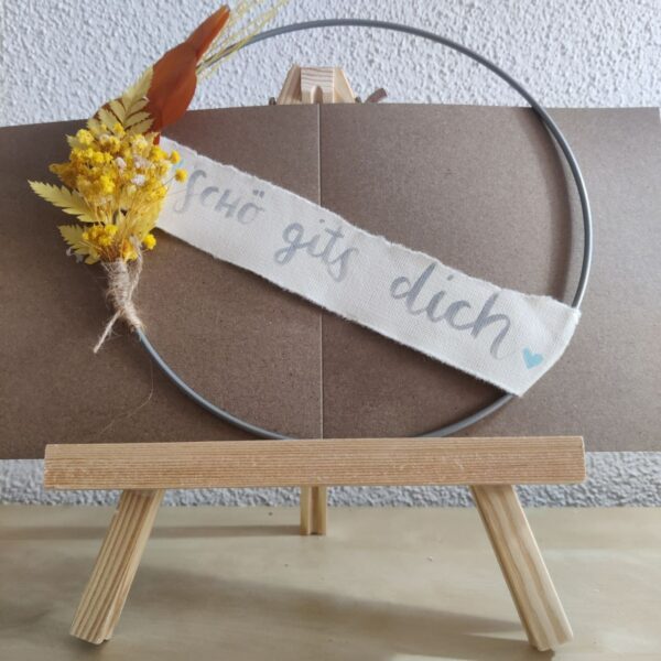Blumenkranz - schö gits dich gelb