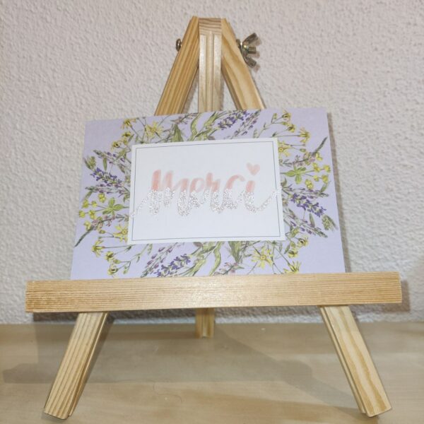 Merci - embossing