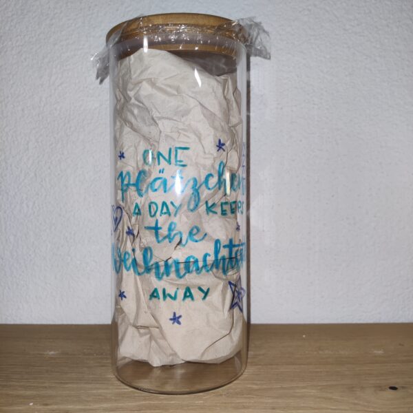 Vorratsglas Weihnachten