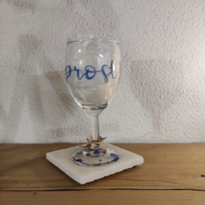 Weinglas Prost